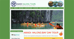 Desktop Screenshot of hanoihalongtours.com